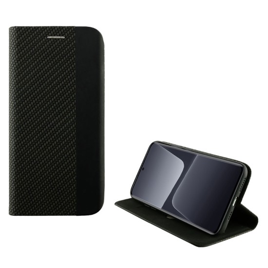 IDOL 1991 ΘΗΚΗ XIAOMI 13 5G 6.36" ELITE ANTI-RFID BOOK STAND BLACK