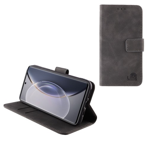 LIME ΘΗΚΗ VIVO X90 PRO 6.78" ESSENTIAL MAGNET BOOK STAND CLIP  GREY
