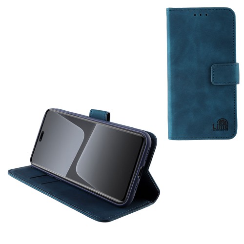 LIME ΘΗΚΗ XIAOMI 13 LITE 5G 6.55" ESSENTIAL MAGNET BOOK STAND CLIP  DARK BLUE