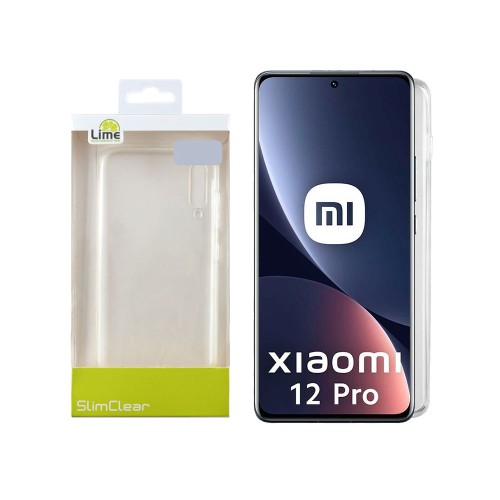 LIME ΘΗΚΗ XIAOMI 12 PRO 6.73" SLIMCLEAR TPU CAMERA GUARD ΔΙΑΦΑΝΗ