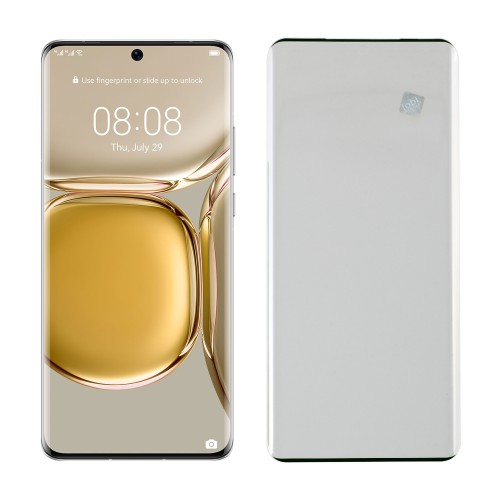 IDOL 1991 TEMPERED GLASS HUAWEI P50 PRO 6.6" 9H 0.30mm 3D EDGE GLUE SEMI CURVED BLACK