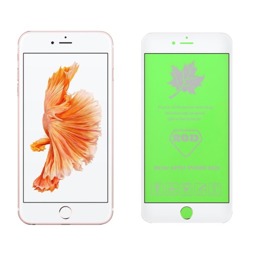 IDOL 1991 TEMPERED GLASS IPHONE 6S/6 4.7in 9H 0.25mm 20D FULL GLUE SEMI CURVED WHITE
