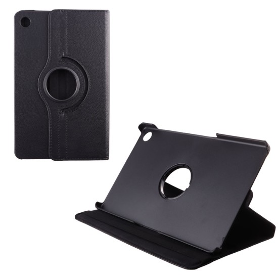 VOLTE-TEL LEATHER BOOK ROTATING STAND ΘΗΚΗ LENOVO TAB M10 PLUS SMART TAB FHD X606 10.3in BLACK