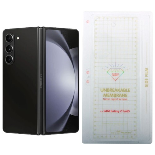 VOLTE-TEL PET SOFT FILM UNBREAKABLE MEMBRANE FOLDABLE SAMSUNG Z FOLD 5 5G F946 7.6" 0.20mm BACK & SIDE