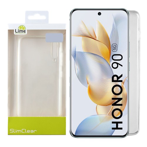 LIME ΘΗΚΗ HONOR 90 5G 6.7" SLIMCLEAR TPU FULL CAMERA PROTECTION ΔΙΑΦΑΝΗ