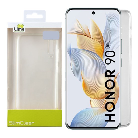 LIME ΘΗΚΗ HONOR 90 5G 6.7" SLIMCLEAR TPU FULL CAMERA PROTECTION ΔΙΑΦΑΝΗ