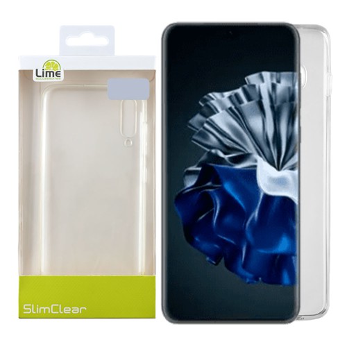 LIME ΘΗΚΗ HUAWEI P60 PRO 6.67" SLIMCLEAR TPU CAMERA GUARD ΔΙΑΦΑΝΗ