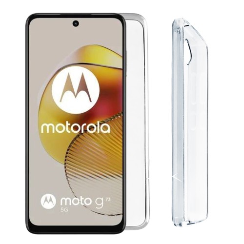 VOLTE-TEL ΘΗΚΗ MOTOROLA MOTO G73 5G 6.5" SLIMCOLOR AIR TPU CAMERA GUARD ΔΙΑΦΑΝΗ