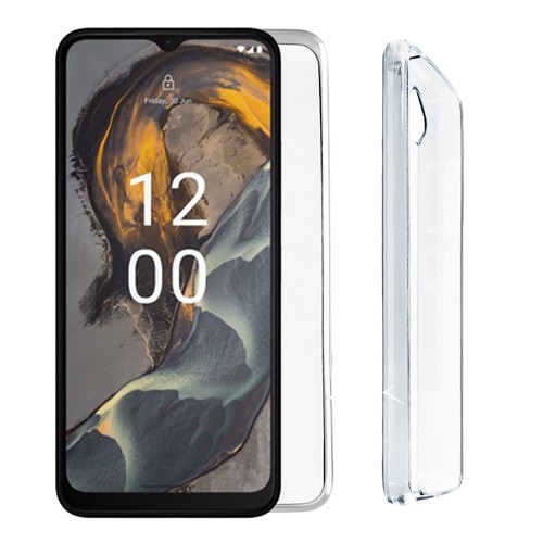 VOLTE-TEL ΘΗΚΗ NOKIA C22 6.5" SLIMCOLOR AIR TPU CAMERA GUARD ΔΙΑΦΑΝΗ