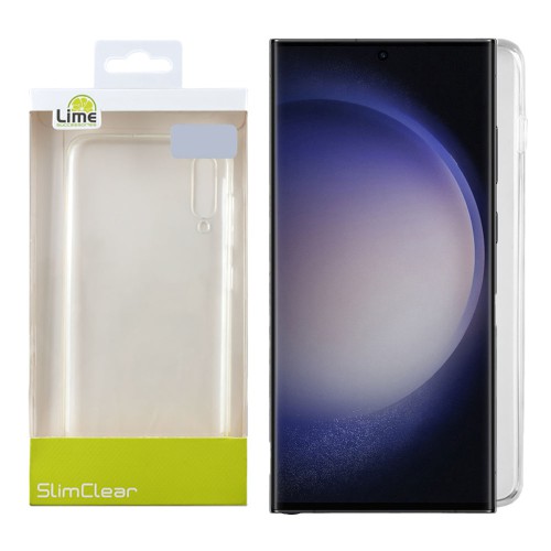 LIME ΘΗΚΗ SAMSUNG S23 ULTRA 5G S918 6.8" SLIMCLEAR TPU CAMERA GUARD ΔΙΑΦΑΝΗ