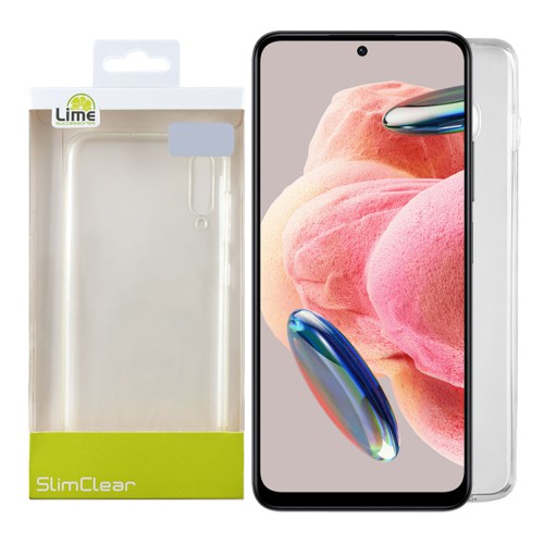 LIME ΘΗΚΗ XIAOMI REDMI NOTE 12 4G 6.67" SLIMCLEAR TPU CAMERA GUARD ΔΙΑΦΑΝΗ
