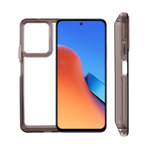IDOL 1991 ΘΗΚΗ XIAOMI REDMI 12 4G/5G 6.79" CRISTALYTE TPU CAMERA GUARD ΔΙΑΦΑΝΗ ΓΚΡΙ