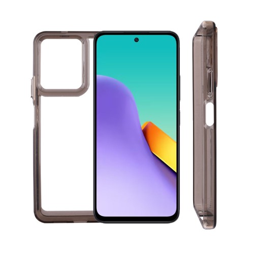 IDOL 1991 ΘΗΚΗ XIAOMI REDMI NOTE 12 5G 6.67" CRISTALYTE TPU CAMERA GUARD ΔΙΑΦΑΝΗ ΓΚΡΙ