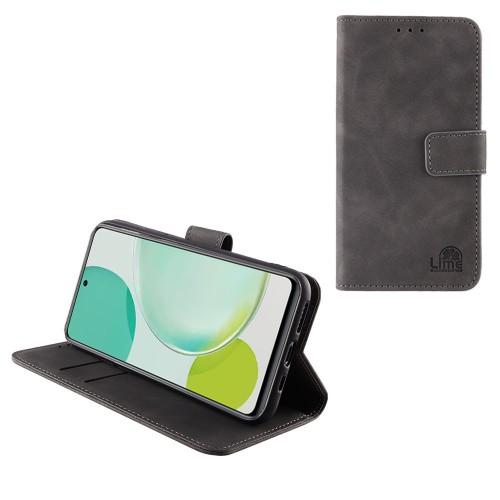 LIME ΘΗΚΗ HUAWEI NOVA 11i 6.8" ESSENTIAL MAGNET BOOK STAND CLIP GREY