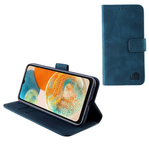 LIME ΘΗΚΗ SAMSUNG A23 4G A235/A23 5G A236 6.6" ESSENTIAL MAGNET BOOK STAND CLIP DARK BLUE