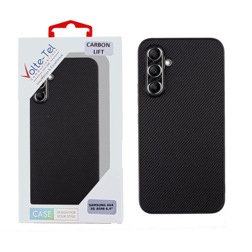 VOLTE-TEL ΘΗΚΗ SAMSUNG A54 5G A546 6.4" CARBON LIFT FULL CAMERA PROTECTION BLACK