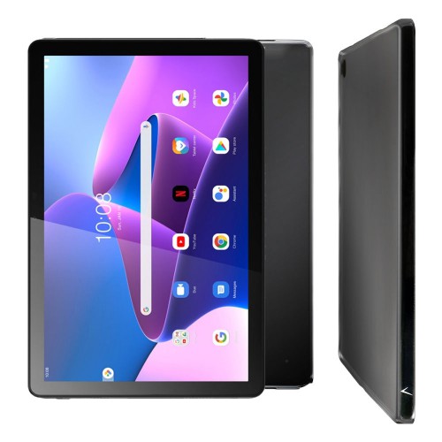 VOLTE-TEL ΘΗΚΗ LENOVO TAB M10 PLUS 3RD TB125FU/TB128XU 10.6" SILICON DELUXE TPU CAMERA GUARD BLACK
