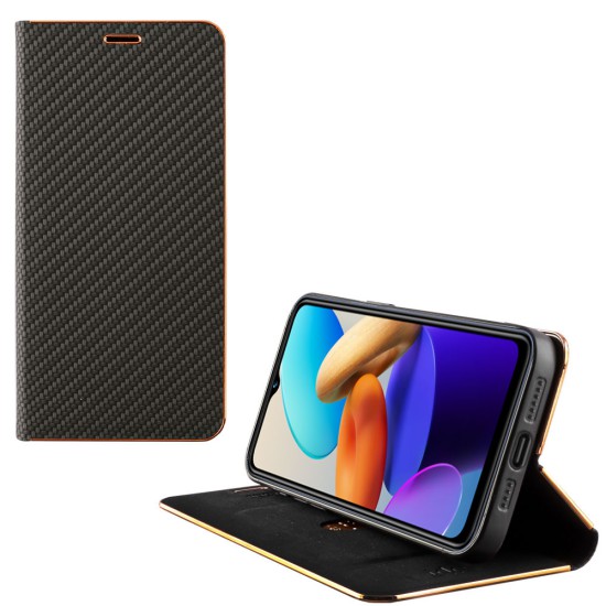 IDOL 1991 ΘΗΚΗ VIVO Y22/Y22s 6.55" ELITE PRO ANTI-RFID BOOK STAND BLACK