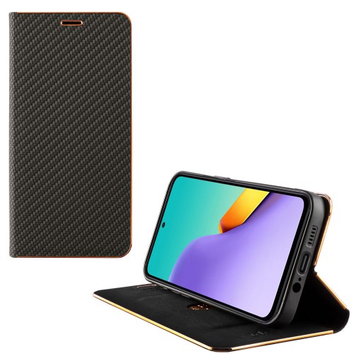 IDOL 1991 ΘΗΚΗ XIAOMI REDMI 12 4G/5G 6.79" ELITE PRO ANTI-RFID BOOK STAND BLACK