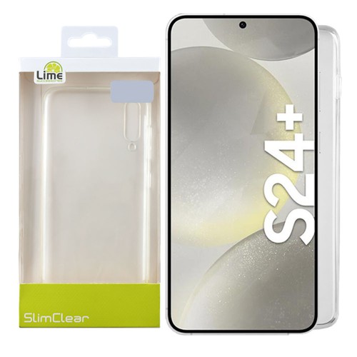 LIME ΘΗΚΗ SAMSUNG S24 PLUS 5G S926 6.7" SLIMCLEAR PREMIUM TPU CAMERA GUARD ΔΙΑΦΑΝΗ