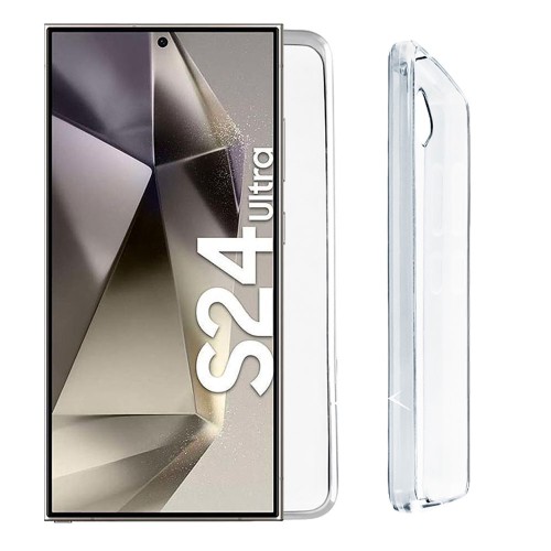 VOLTE-TEL ΘΗΚΗ SAMSUNG S24 ULTRA 5G S928 6.8" SLIMCOLOR AIR TPU CAMERA GUARD ΔΙΑΦΑΝΗ