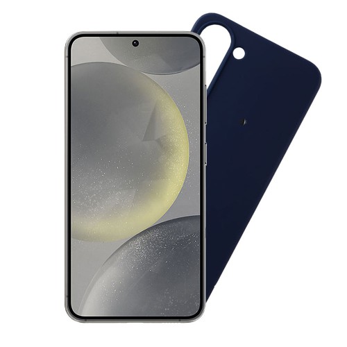 VOLTE-TEL ΘΗΚΗ SAMSUNG S24 5G S921 6.2" SILICON TPU CAMERA GUARD BLUE