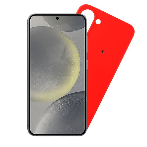 VOLTE-TEL ΘΗΚΗ SAMSUNG S24 5G S921 6.2" SILICON TPU CAMERA GUARD RED