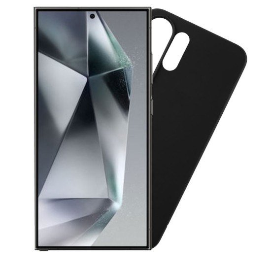 VOLTE-TEL ΘΗΚΗ SAMSUNG S24 ULTRA 5G S928 6.8" SILICON TPU CAMERA GUARD BLACK