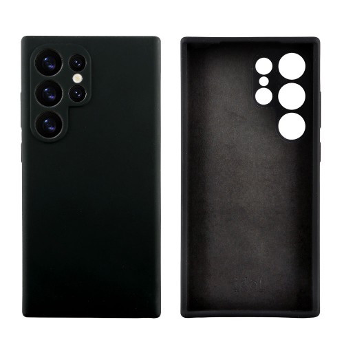 IDOL 1991 ΘΗΚΗ SAMSUNG S24 ULTRA 5G S928 6.8" VELVET ELITE TPU 4 SIDE FULL CAMERA PROTECTION BLACK