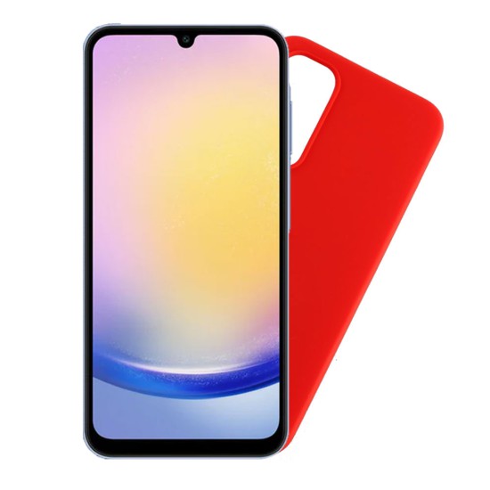 VOLTE-TEL ΘΗΚΗ SAMSUNG A25 5G A256 6.5" SILICON TPU CAMERA GUARD RED