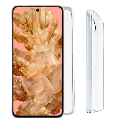 VOLTE-TEL ΘΗΚΗ GOOGLE PIXEL 8 5G 6.2" SLIMCOLOR AIR TPU CAMERA GUARD ΔΙΑΦΑΝΗ