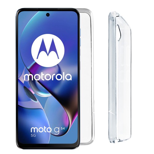 VOLTE-TEL ΘΗΚΗ MOTOROLA MOTO G54 5G/MOTO G54 POWER 6.5" SLIMCOLOR AIR TPU CAMERA GUARD ΔΙΑΦΑΝΗ