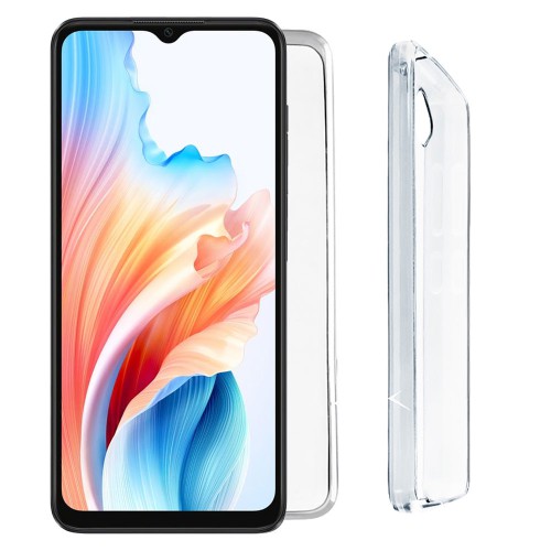 VOLTE-TEL ΘΗΚΗ OPPO A38/A18 4G 6.56" SLIMCOLOR AIR TPU CAMERA GUARD ΔΙΑΦΑΝΗ