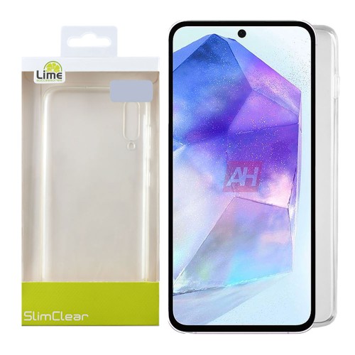 LIME ΘΗΚΗ SAMSUNG A55 5G A556 6.6" SLIMCLEAR TPU CAMERA GUARD ΔΙΑΦΑΝΗ