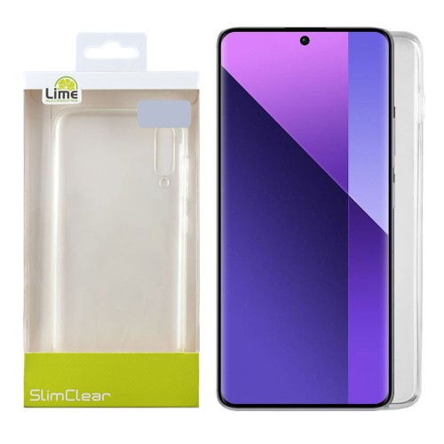 LIME ΘΗΚΗ XIAOMI REDMI NOTE 13 PRO PLUS 5G 6.67" SLIMCLEAR TPU CAMERA GUARD ΔΙΑΦΑΝΗ
