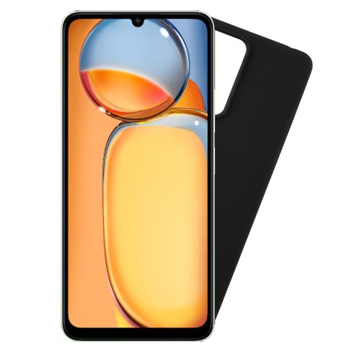VOLTE-TEL ΘΗΚΗ XIAOMI REDMI 13C 4G/5G 6.74" SILICON TPU CAMERA GUARD BLACK
