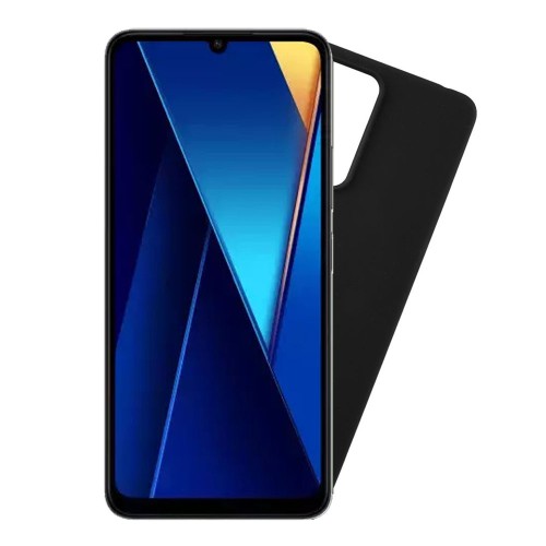 VOLTE-TEL ΘΗΚΗ XIAOMI POCO C65/ POCO M6 5G 6.74" SILICON TPU CAMERA GUARD BLACK