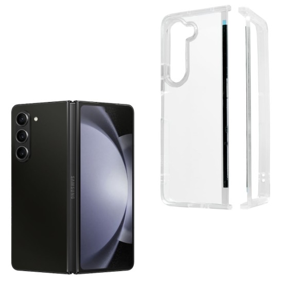 IDOL 1991 ΘΗΚΗ SAMSUNG Z FOLD 5 F946 7.6" CRISTALYTE TPU CAMERA GUARD ΔΙΑΦΑΝΗ