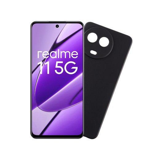 VOLTE-TEL ΘΗΚΗ REALME C67 5G/REALME 11 5G 6.72" SILICON TPU FULL CAMERA PROTECTION BLACK