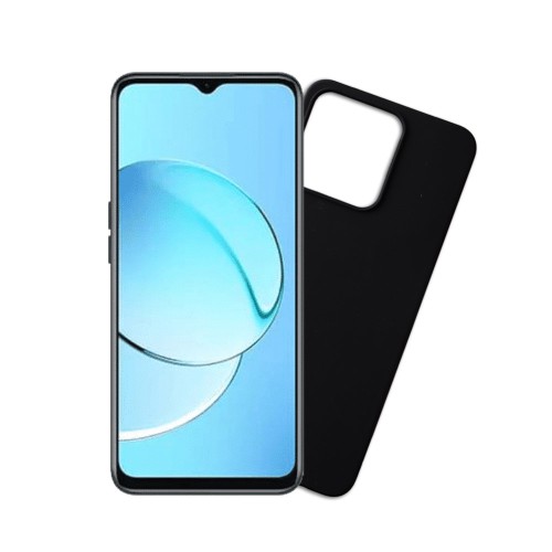 VOLTE-TEL ΘΗΚΗ REALME C51/C53 6.74" SILICON TPU CAMERA GUARD BLACK
