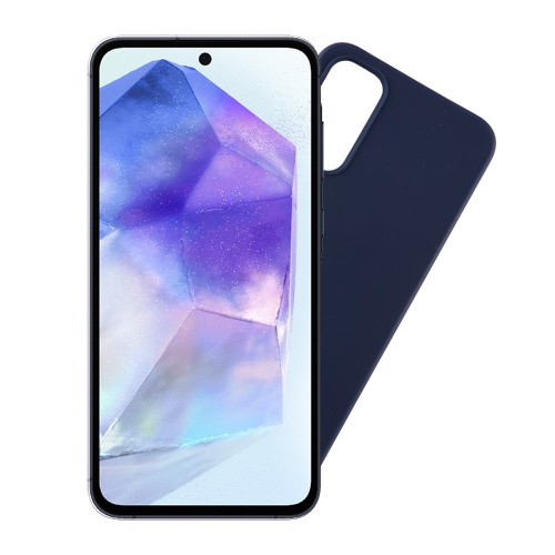 VOLTE-TEL ΘΗΚΗ SAMSUNG A55 5G A556 6.6" SILICON TPU CAMERA GUARD BLUE