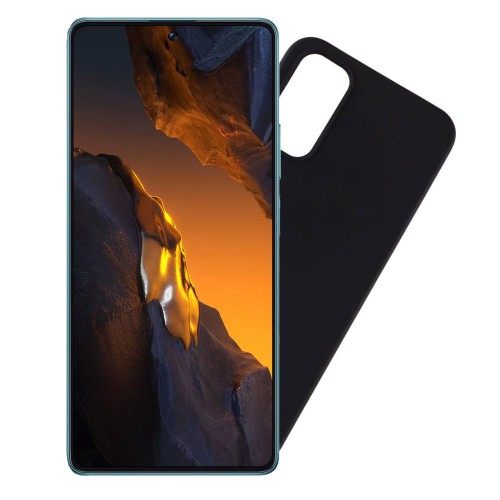 VOLTE-TEL ΘΗΚΗ XIAOMI POCO F5 PRO 6.67" SILICON TPU CAMERA GUARD BLACK