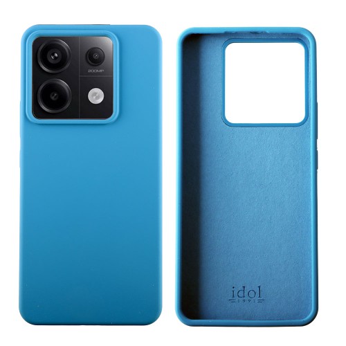 IDOL 1991 ΘΗΚΗ XIAOMI REDMI NOTE 13 PRO 5G 6.67" VELVET ELITE TPU 4 SIDE CAMERA GUARD WINTER BLUE