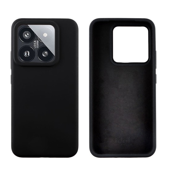 IDOL 1991 ΘΗΚΗ XIAOMI 14 5G 6.36" VELVET ELITE TPU 4 SIDE CAMERA GUARD BLACK