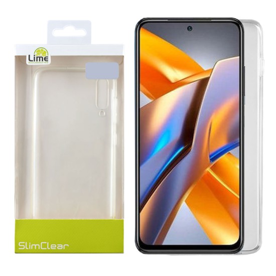 LIME ΘΗΚΗ XIAOMI POCO X3 GT 5G 6.6" SLIMCLEAR TPU CAMERA GUARD ΔΙΑΦΑΝΗ