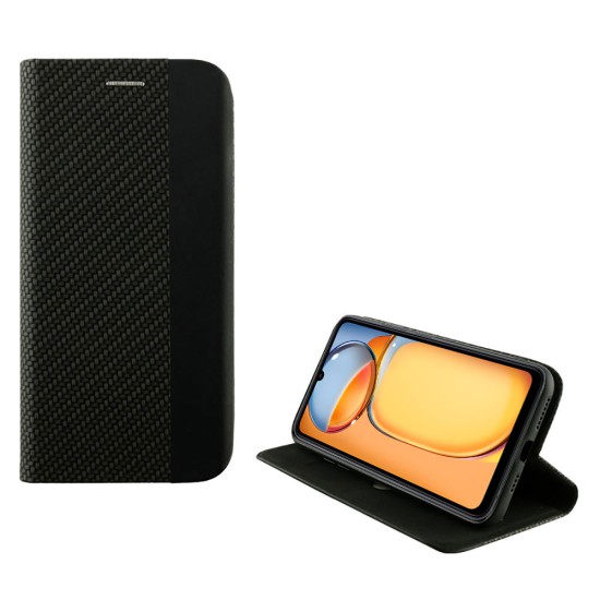 IDOL 1991 ΘΗΚΗ SAMSUNG A05s 4G A057/F14 4G E145 6.7" ELITE ANTI-RFID BOOK STAND BLACK