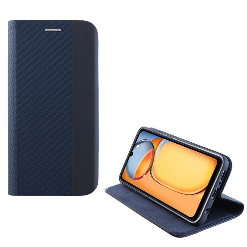 IDOL 1991 ΘΗΚΗ SAMSUNG A05s 4G A057/F14 4G E145 6.7" ELITE ANTI-RFID BOOK STAND BLUE