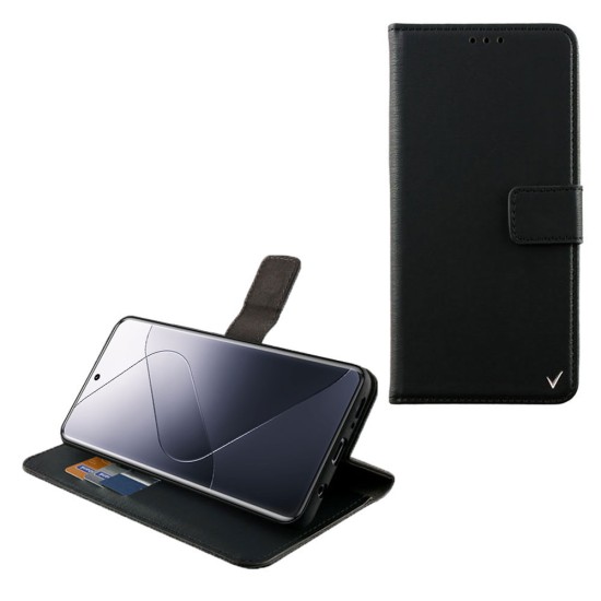 VOLTE-TEL ΘΗΚΗ XIAOMI 14 PRO 5G 6,73" ALLURE MAGNET BOOK STAND CLIP BLACK