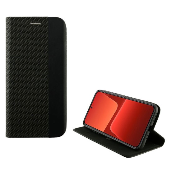 IDOL 1991 ΘΗΚΗ XIAOMI 14 5G 6.36" ELITE ANTI-RFID BOOK STAND BLACK