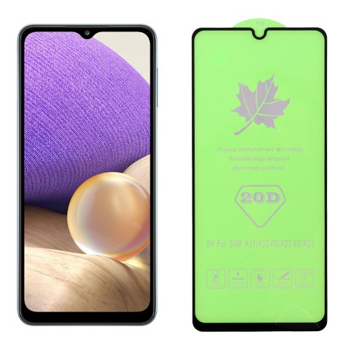 IDOL 1991 TEMPERED GLASS SAMSUNG A32 4G A325 6.4in 9H 0.25mm 20D FULL GLUE SEMI CURVED BLACK
